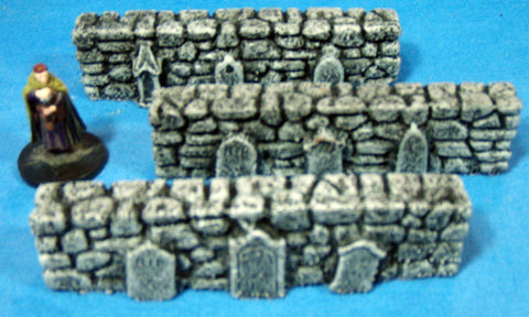 Gravestone Walls 3pc